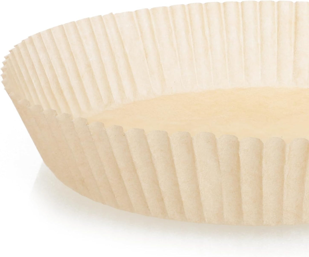 com-four® 100x Backpapier für Heissluftfritteuse - Airfryer Pergamentpapier Ø 20 cm - antihaftbeschi