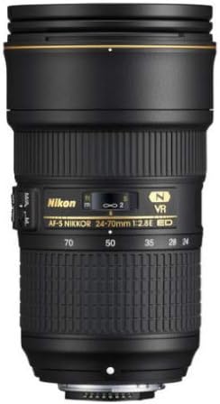 Nikon 20052 AF-S Nikkor 24-70mm 1:2.8E ED VR Objektiv (82 mm Filtergewinde) für Nikon-F-Bajonett sch