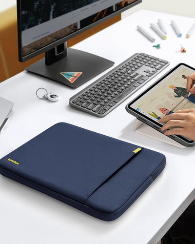 tomtoc 360° Tablet Tasche für 11 Zoll iPad Pro M4 OLED 2024, 11 Zoll iPad Air M2 2024, 11 Zoll iPad