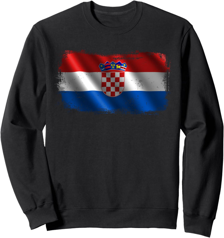 Kroatien Kroatische Nationalflagge Sweatshirt
