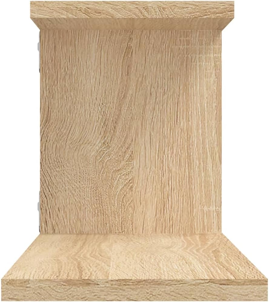 vidaXL TV Wandregal Lowboard Wandboard Schweberegal Hängeregal Dekoregal Freischwebend Regal Bücherr