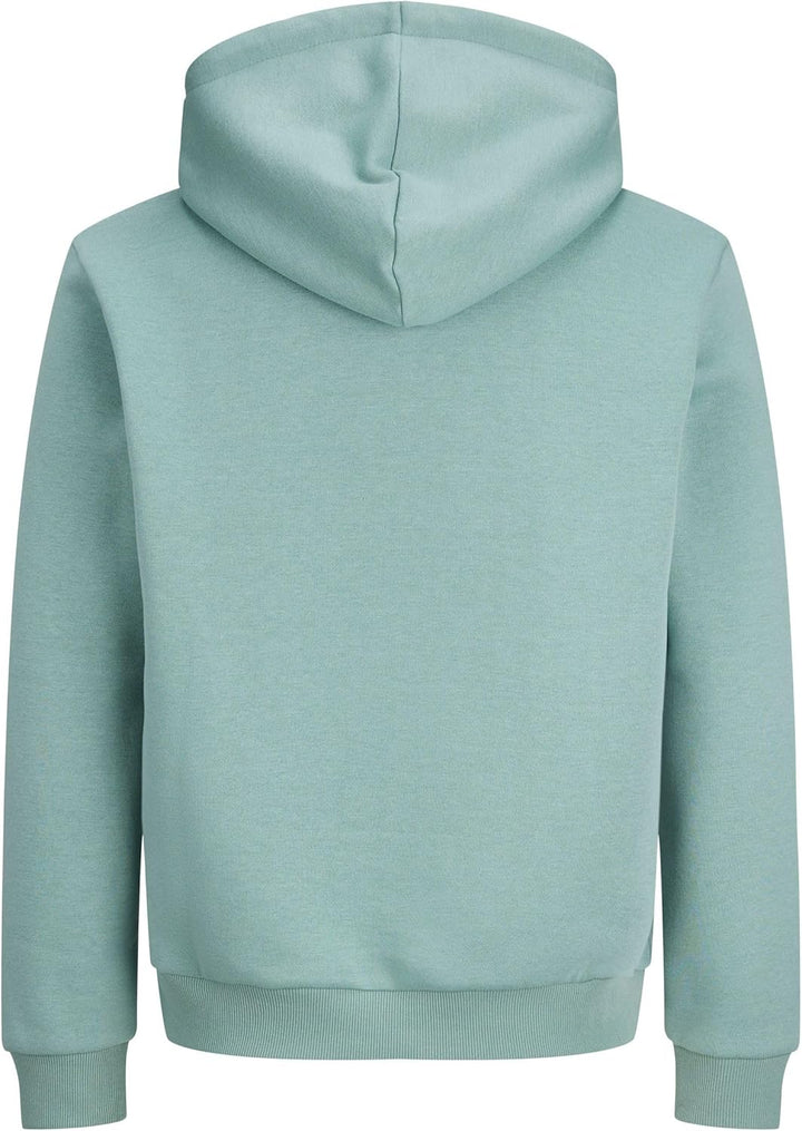 JACK & JONES Male Kapuzenpullover Einfarbig Kapuzenpullover XS Mineral Blue, XS Mineral Blue