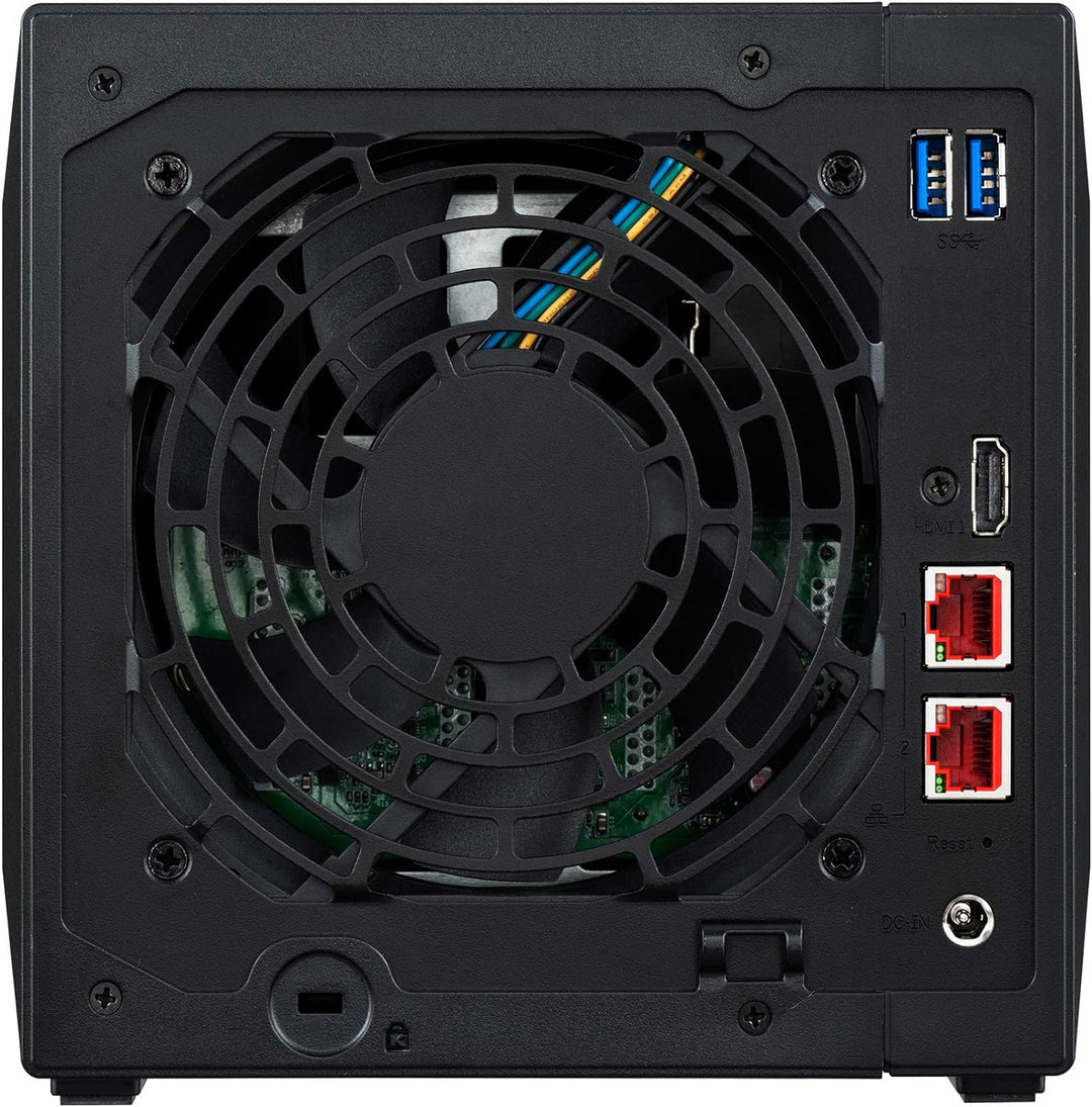 Asustor AS5404T Nimbustor 4 Gen2-4 Bay NAS Netzwerkspeicher Gehäuse, Quad-Core 2,0GHz CPU, 4xM.2 NVM