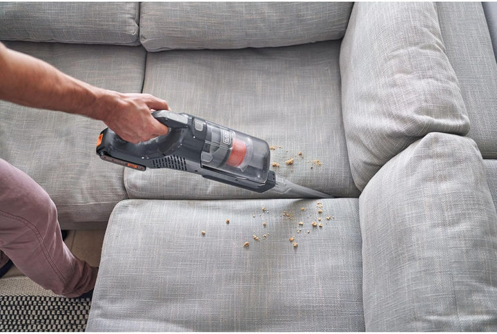 BLACK+DECKER 3-in-1 Akku-Stielsauger Powerseries+ BHFEA18D1 (18V, beutelloser Boden- & Handstaubsaug