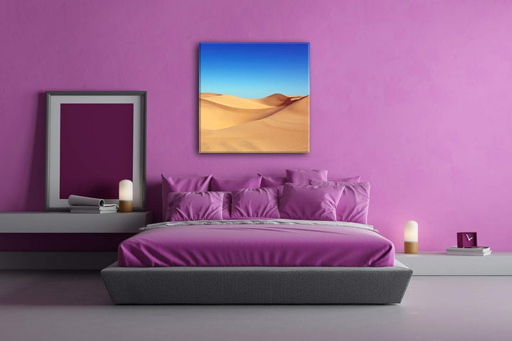 deyoli Amerikanische Wüstenlandschaft Format: 60x60 als Leinwandbild, Motiv fertig gerahmt auf Echth