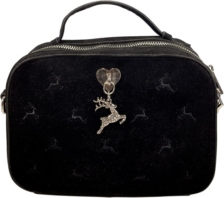 Alpenflüstern Trachtentasche Springende Hirsche - Damen Trachten Handtasche, Schultertasche fürs Dir