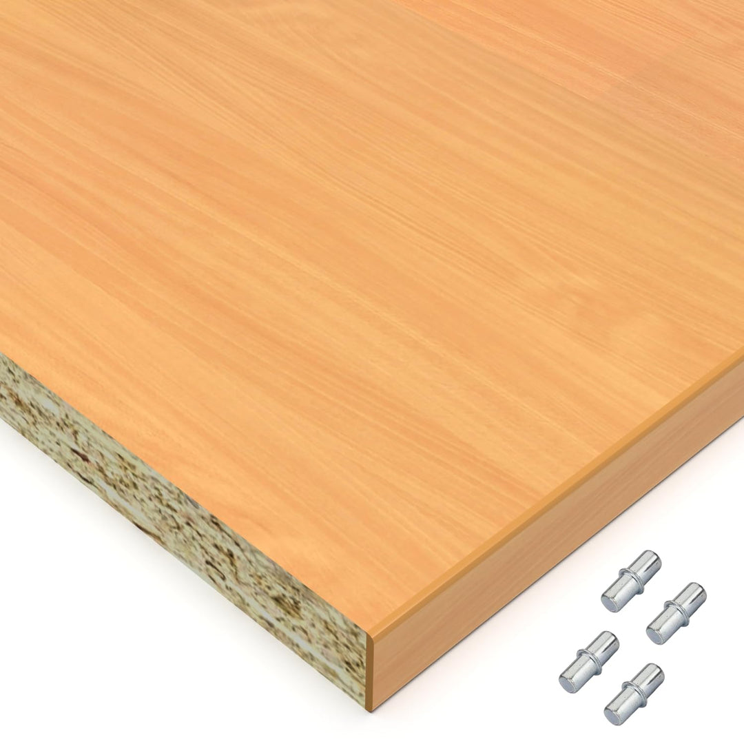 Einlegeboden Regalboden Holzboden 19mm nach Wunschmass max. 1000mm breit x 600mm tief Zuschnitt Anfe