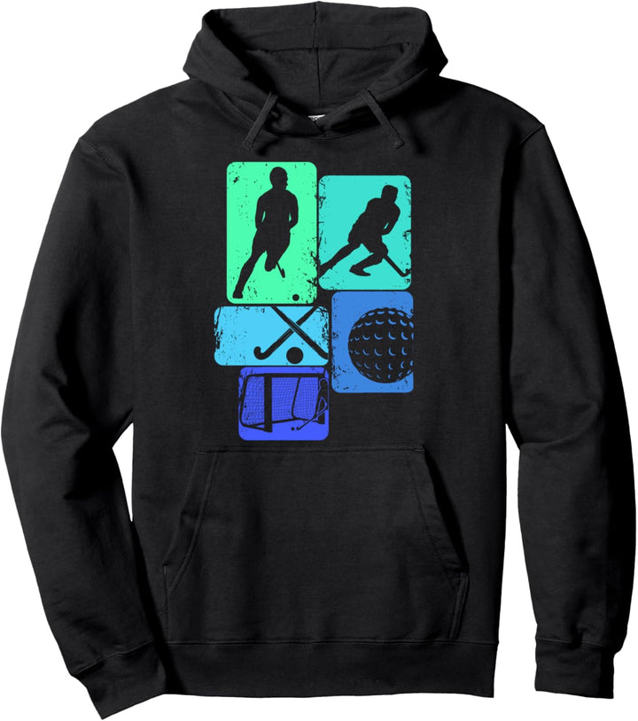 Feldhockey Hockey Hockeyspieler Jungen Kinder Pullover Hoodie