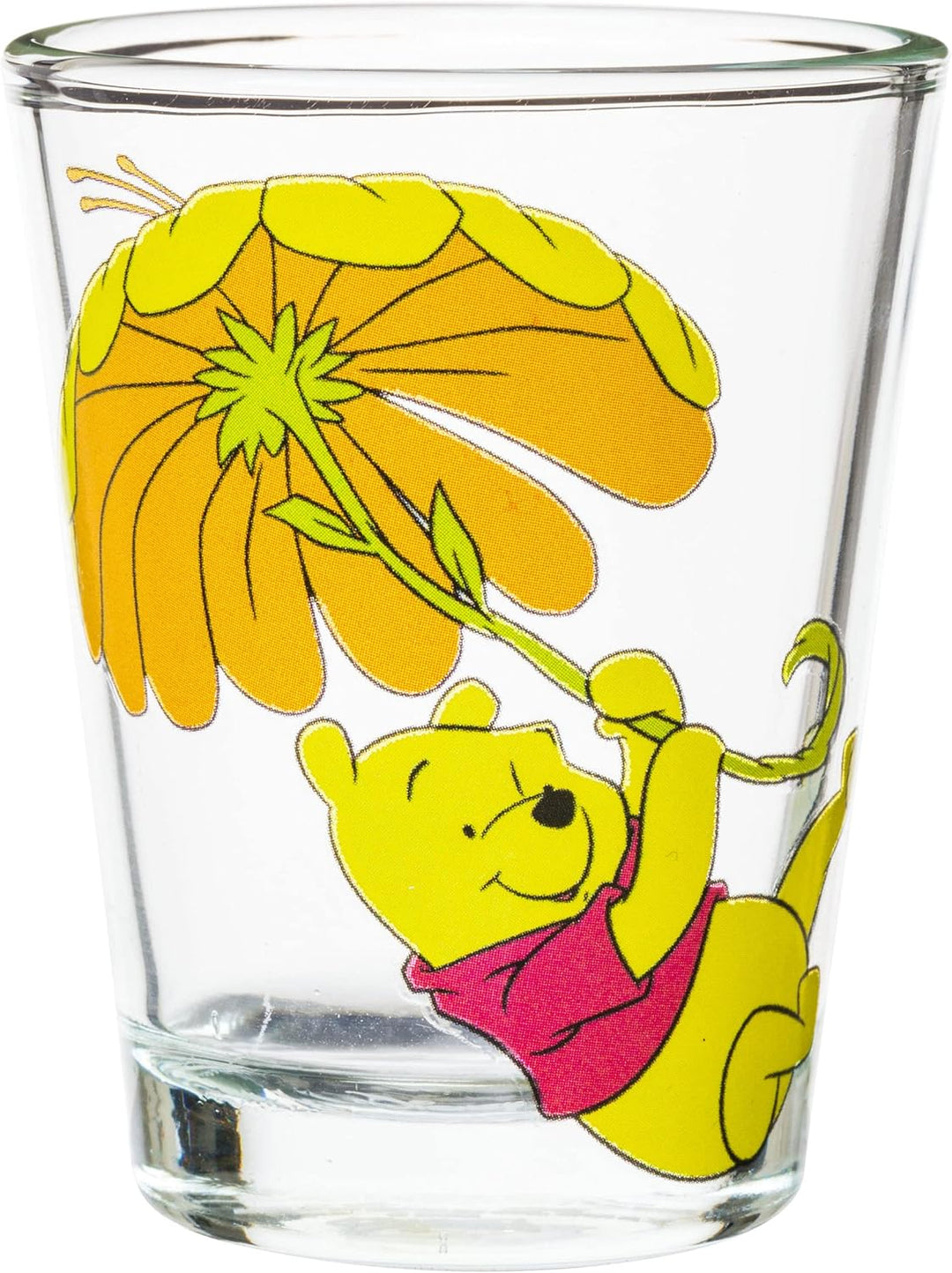Silver Buffalo Disney Winnie Puuh Retro Art Mini-Glas-Set, 42,5 ml, 4 Stück Winnie The Pooh, Winnie