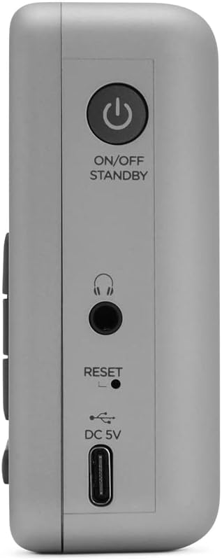 Aiwa RD-40DAB/SL: Tragbares digitales Radio (Dab/Dab+/FM,eingebauter Lautsprecher, 100 Sender, Dot M