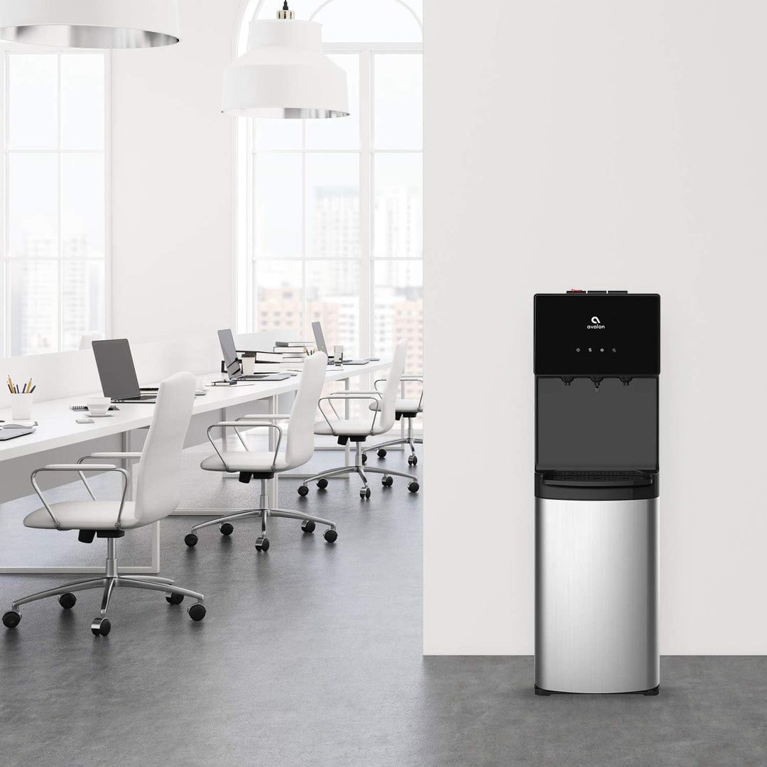Avalon Wasserspender mit BioGuard, 3 Temperatureinstellungen, Warm-, Kalt- und Raumwasser, langlebig