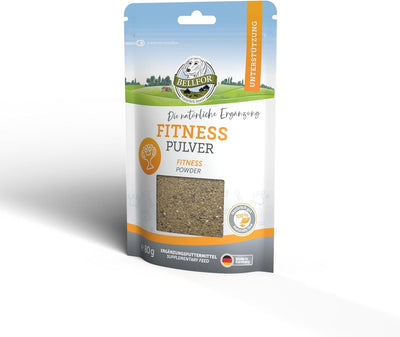 Bellfor Futterset für körperlich aktive Hunde Premium PUR Aktiv 2,5 kg Fitness Pulver 80g Soft-Snack