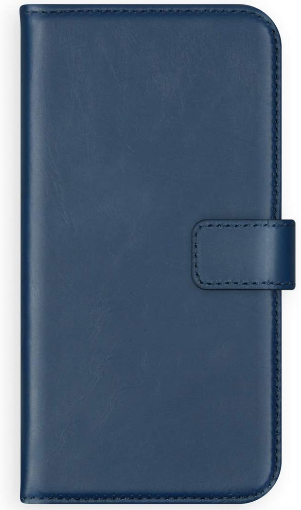 SELENCIA Bookcase Hülle kompatibel mit iPhone 12 Pro Max – Era Leder Handytasche Side Flip Case – Ha