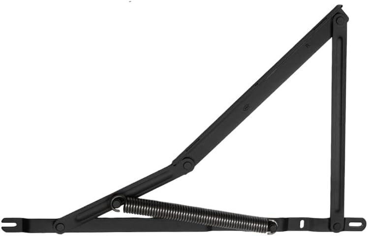 Springaufbeschlag 550N – Klappmechanismus für Bettkasten, Sofa & Truhen – Möbelscharnier mit Feder f