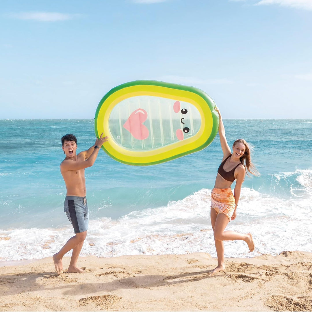 Intex Avocado Buddy Float 58739EU (aufgeblasen 165 x 114 x 23 cm/unaufgepumpt 180 x 124 cm)