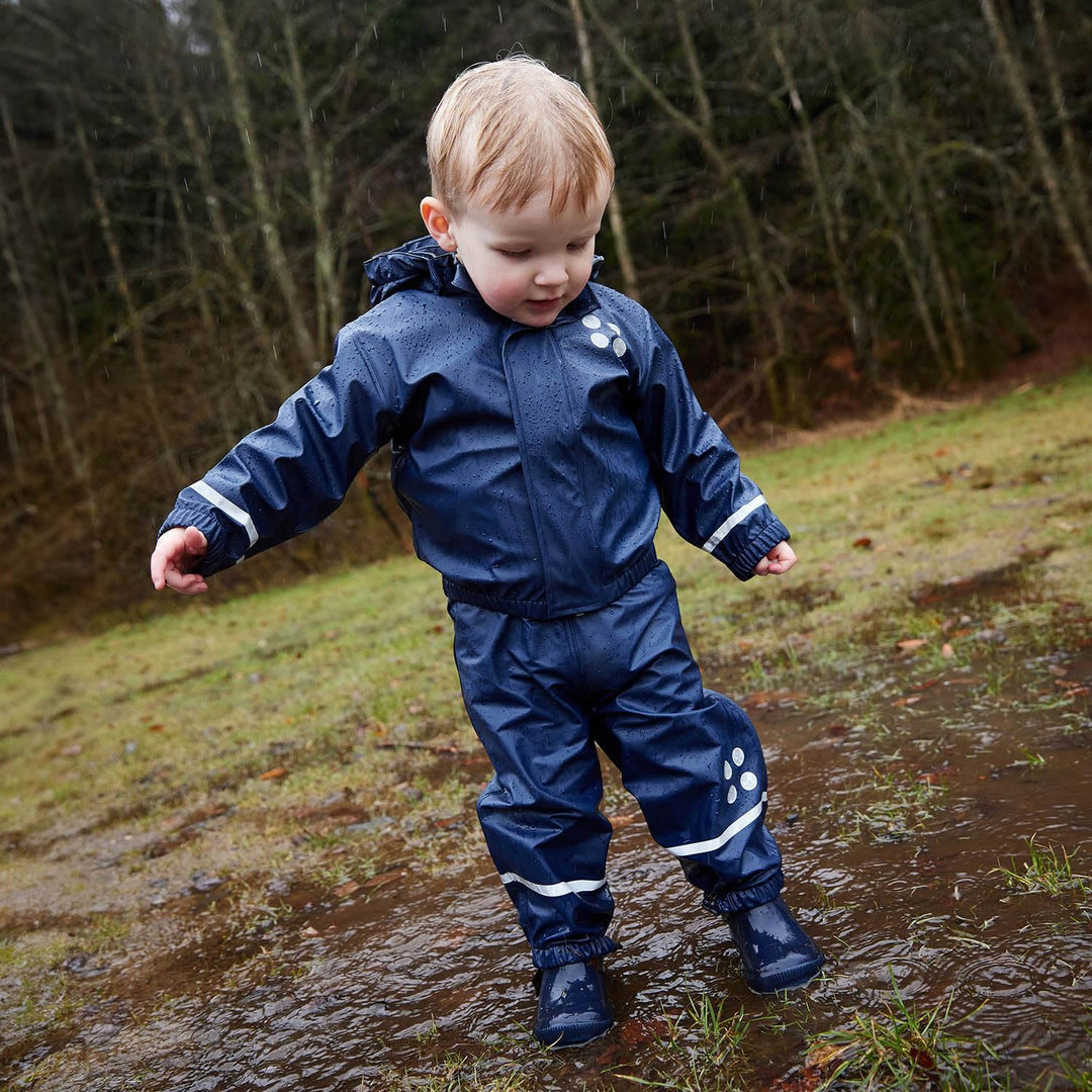 LEGO Wear Baby-Jungen Justice 101-RAIN Jacket Regenjacke Blau (Dark Navy 589) 3 Jahre, Blau (Dark Na