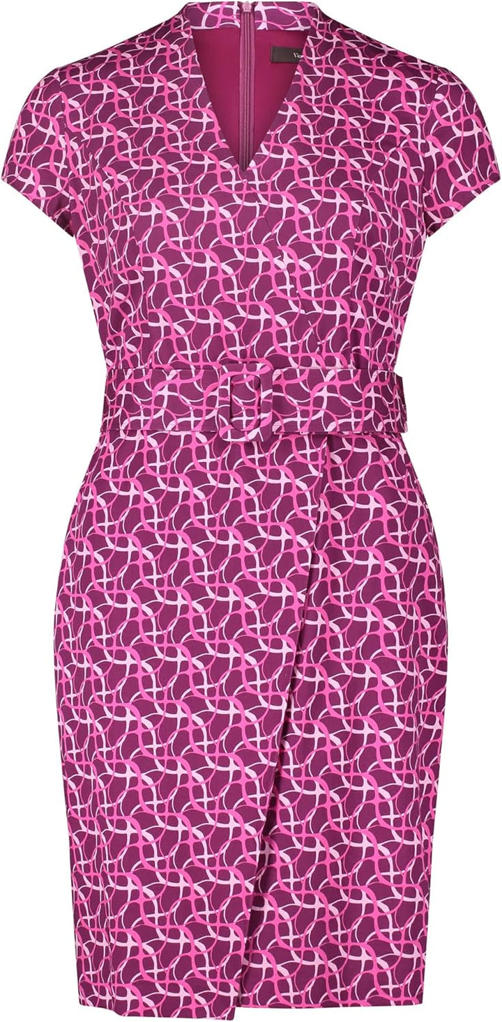 Vera Mont Damen Kleid 46 Purple/Pink, 46 Purple/Pink