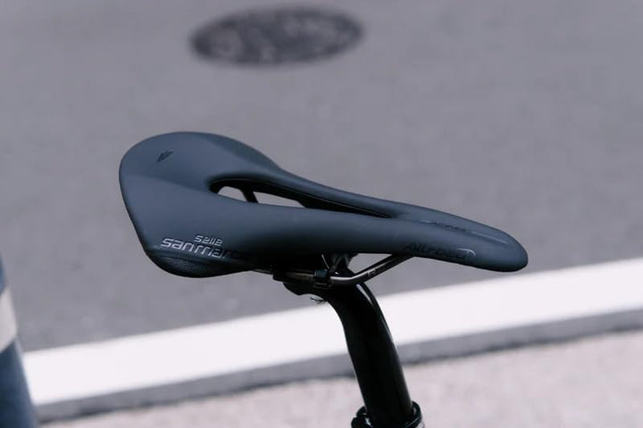 Selle San Marco Unisex – Erwachsene Allroad Open-Fit Racing Sattel, Black/Black, L