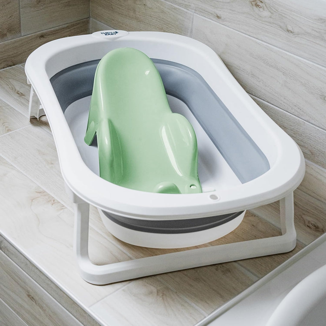 THERMOBABY - Atoll Babywippe – Babybadewanne – ergonomisch – bequem – von Geburt bis 8 Monate – Sela