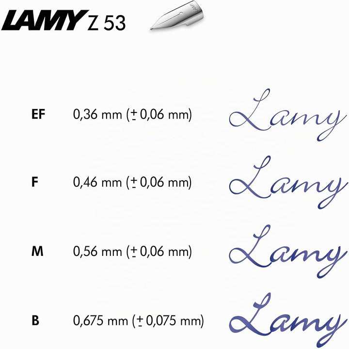 Lamy aion Füllhalter 077 – Füller aus eloxiertem Aluminium in der Farbe Schwarz mit gestrahltem Grif