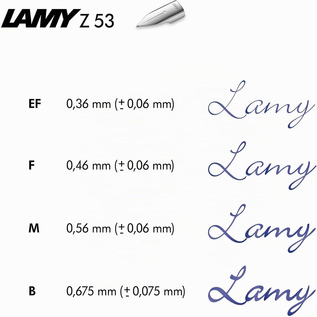 Lamy aion Füllhalter 077 – Füller aus eloxiertem Aluminium in der Farbe Schwarz mit gestrahltem Grif