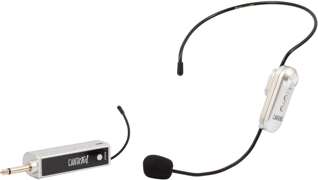 Canta Tu Tu Karaoke-Mikrofon, kabelloses Mikrofon für Karaoke mit Empfänger, ideal für Tänze, 10 m R