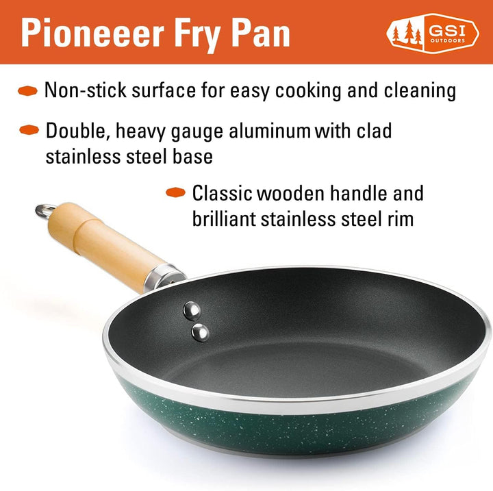 GSI Pfanne Pioneer Fry Pan, grün, 25860, Grün