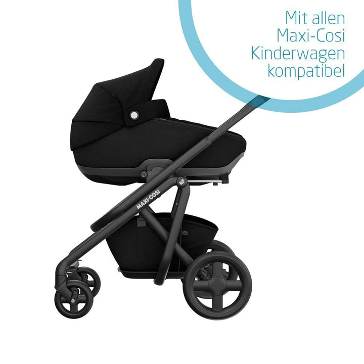 Maxi-Cosi Jade Babywanne, sichere Babywanne mit ISOFIX Installation im Auto, komfortabler Kinderwage