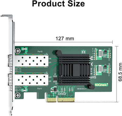 1000Mbps Gigabit Ethernet PCI Express NIC Network Card with Intel I350AM2 Chip Ethernet Server Conve