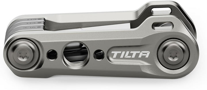 Tilta Multifunctional Mini Tool Kit, 6 in 1 klappbares Werkzeugset mit 6 Schraubenschlüsseln Schraub