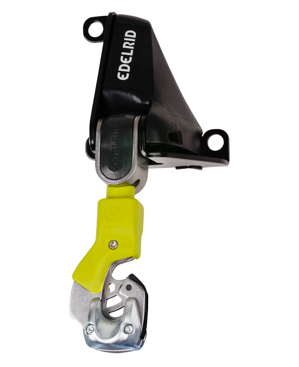 EDELRID Topper Station Schwarz - Hochstabiler innovativer Hallenumlenker, Grösse One Size - Farbe Ni