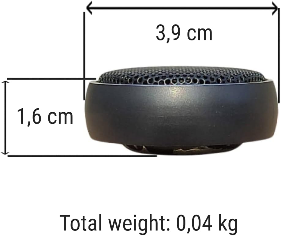 2 HOCHTÖNER kompatibel mit PHONOCAR 02419 70 watt rms 140 awtt max von 3,9 cm Durchmesser mit nur 1,