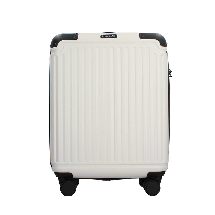 Travelite Cruise - 4-Rollen-Kabinentrolley S 55 cm weiss