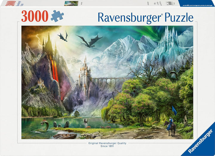 Ravensburger 16462 3000 Teile-Drachenregion Puzzle für