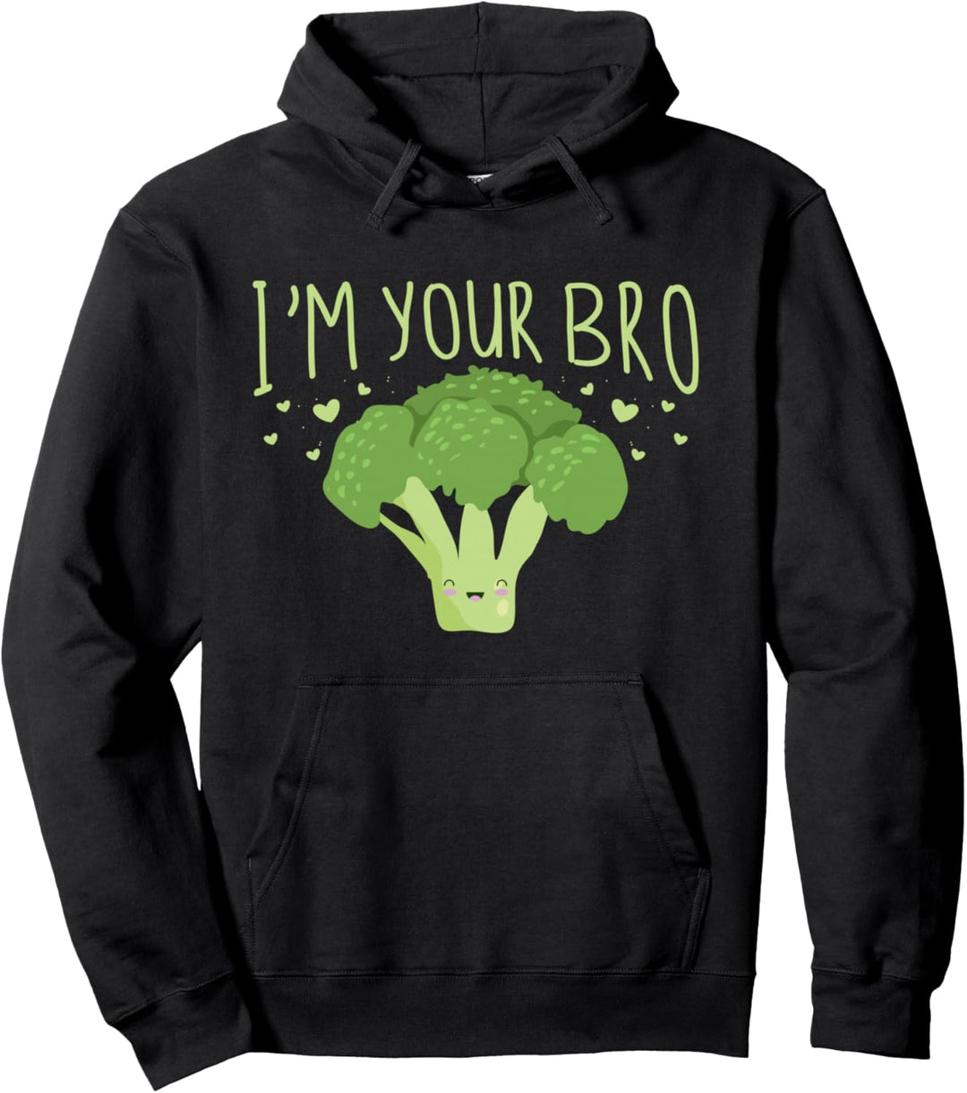 Brokkoli Gemüse Vegan Vegetarisch Veggie - Lustig Brokkoli Pullover Hoodie