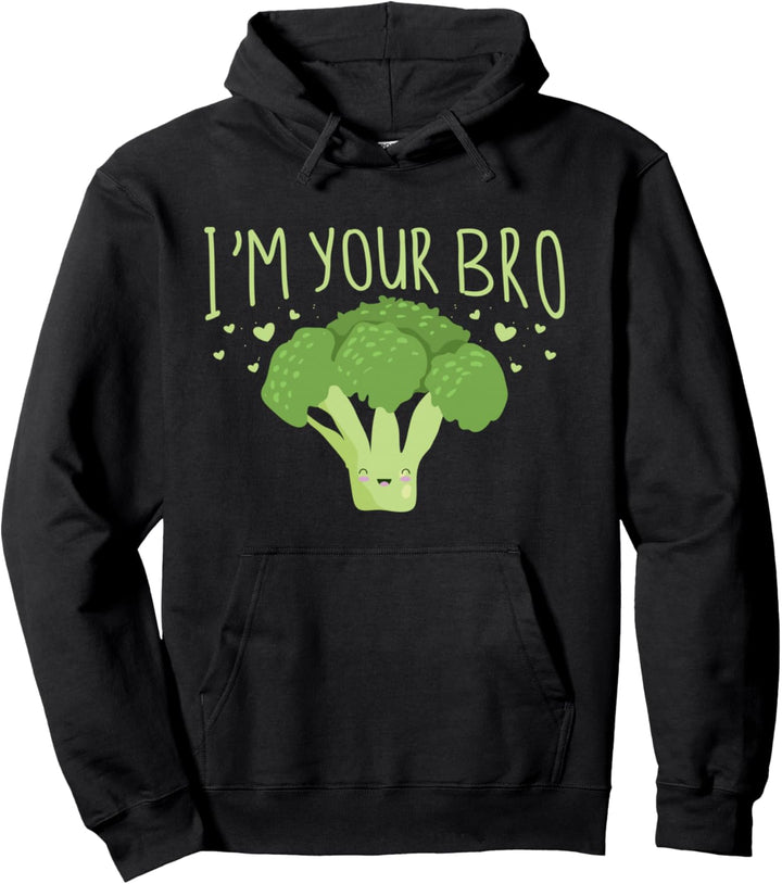 Brokkoli Gemüse Vegan Vegetarisch Veggie - Lustig Brokkoli Pullover Hoodie