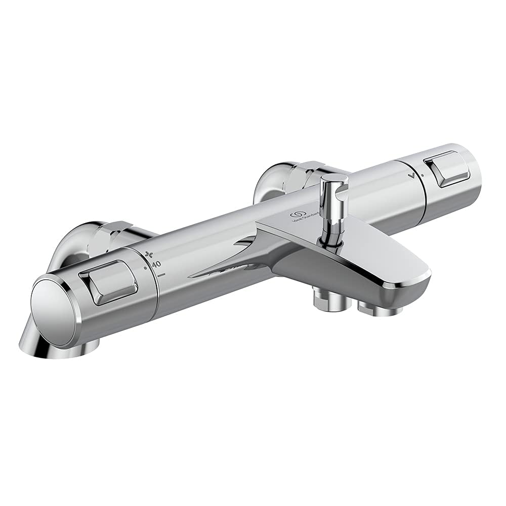 Ideal Standard A7207AA Ceratherm T25 Mischbatterie für Badewanne und Dusche, Chrome Ceratherm T25 Th