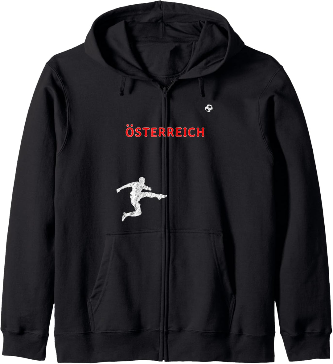 Österreich Fussball Kapuzenjacke