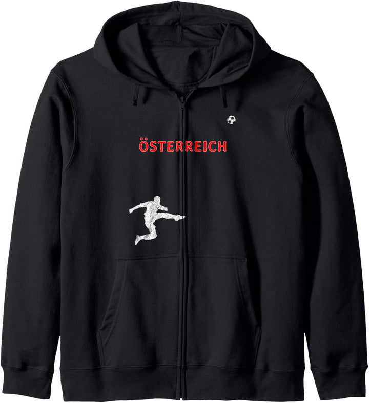 Österreich Fussball Kapuzenjacke