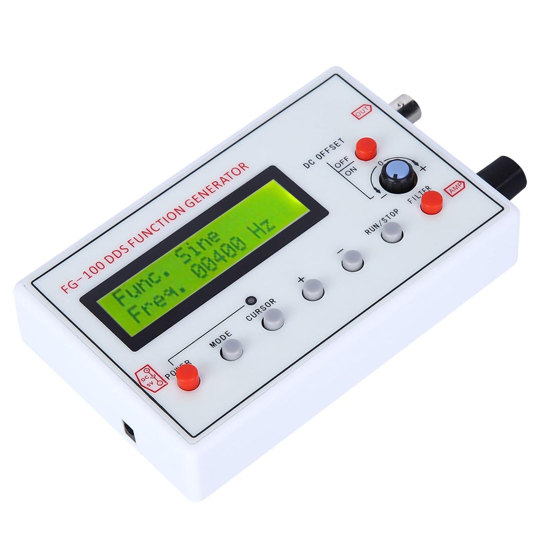 DDS-Funktionsgenerator, Sinusfrequenz 1 Hz-500 KHz Zählersignalquelle Generator Meter Sinus-Dreieck-