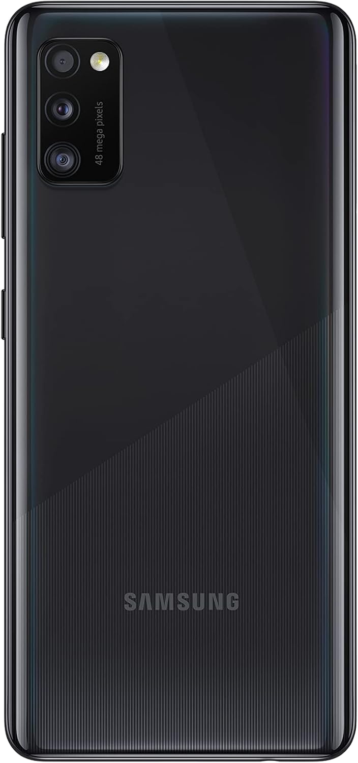 Samsung GALAXY A41 Smartphone Schwarz Dual-SIM 64GB Android 10.0 A415F, Schwarz, SM-A415FZKDEUB Deut