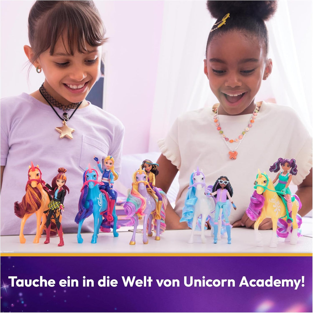 Unicorn Academy Sophia und Einhorn Wildstar Set - ca. 12 cm grosse Originalfiguren zur beliebten Net