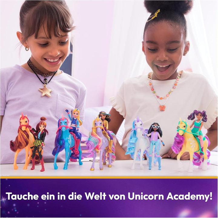 Unicorn Academy Sophia und Einhorn Wildstar Set - ca. 12 cm grosse Originalfiguren zur beliebten Net