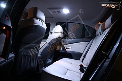 INDIVIDUALise your CAR Innenraumbeleuchtung SET für 5er E60 Limousine (Ohne Panoramadach, Cool-White