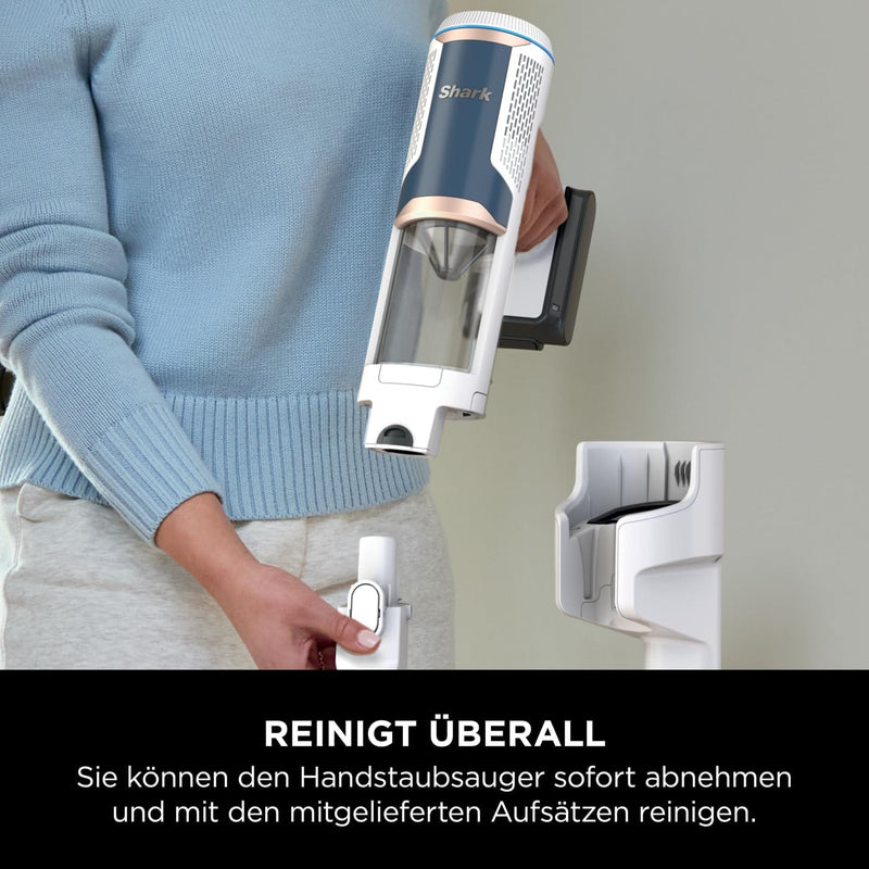 Shark Clean & Empty kabelloser Akku-Staubsauger mit Auto-Empty-System, leichter Anti Hair Wrap Staub