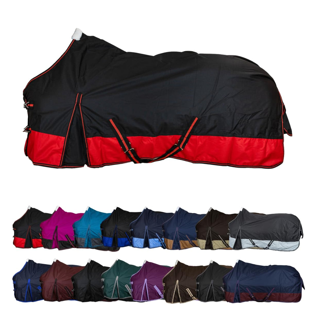 RL24 - Winterdecke Weidedecke 600D Basicline – atmungsaktive, Wind- & wasserdichte Outdoordecke mit