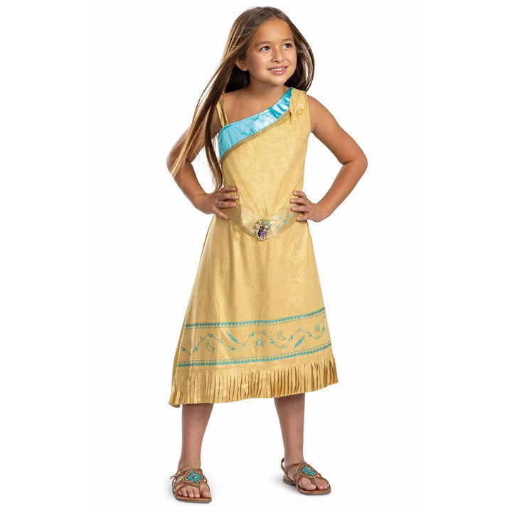 Disguise Disney Offizielles Pocahontas Kostüm Kinder, Indianerin Kostüm Für Mädchen, Erhältlich in S