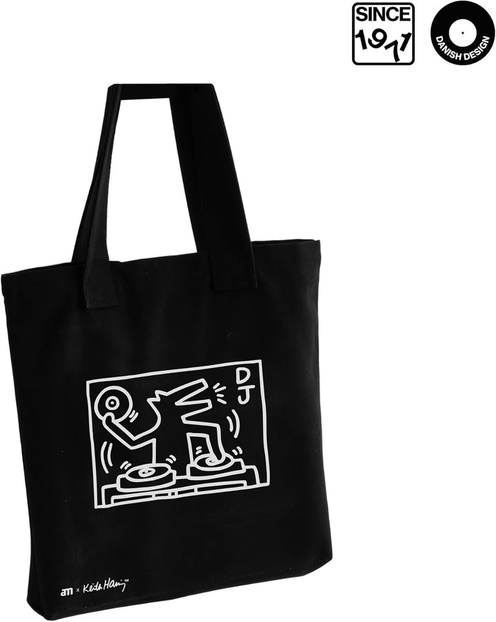 Record tote bag - AM Clean Sound x Keith Haring
