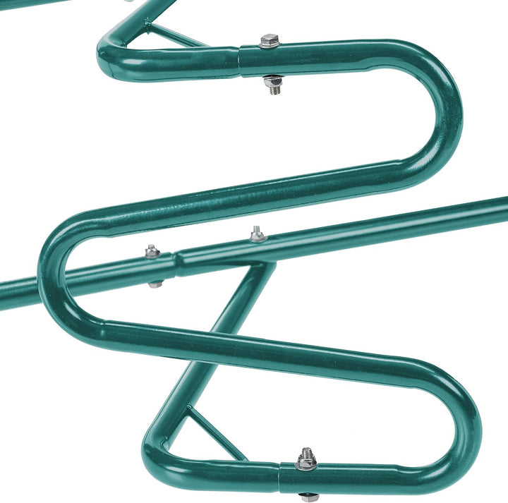 Relaxdays Müllpresse für die Mülltonne, Müllverdichter Hausmüll, Restmüll, Plastik, manuelle Hausmül