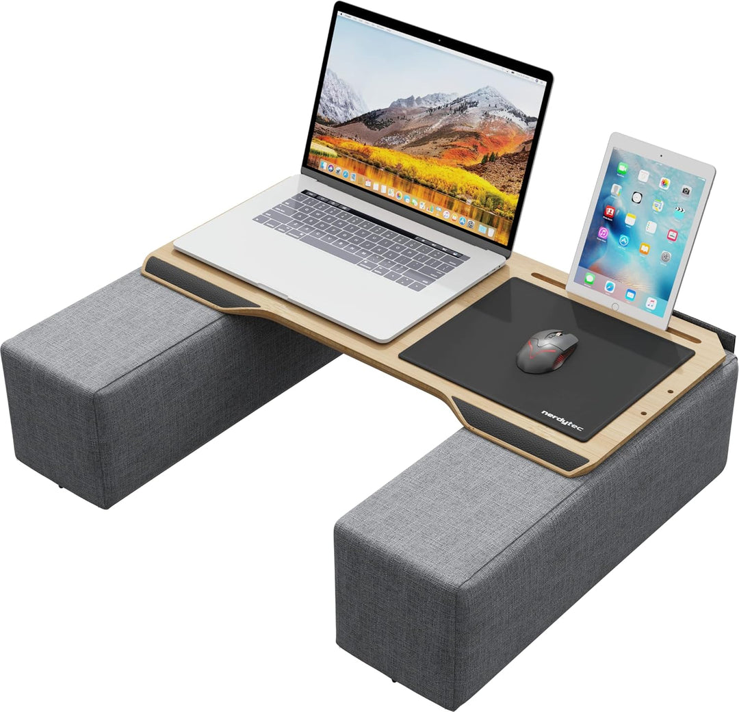 Couchmaster® CYWORX (Ergonomisches Lapdesk für Notebooks oder Wireless Peripherie, inkl. Kissen, gee